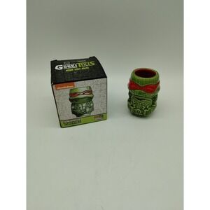 2017 Loot Crate Geeki Tikis Teenage Mutant Ninja Turtles Raphael 3" Mini Mug